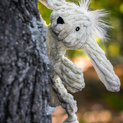 Dog Toy - Bobbi Bunny HuggleFlatties Durable Plush Dog Toy
