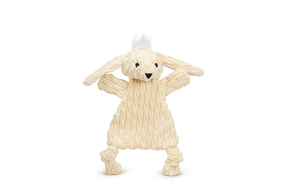 Dog Toy - Bobbi Bunny HuggleFlatties Durable Plush Dog Toy