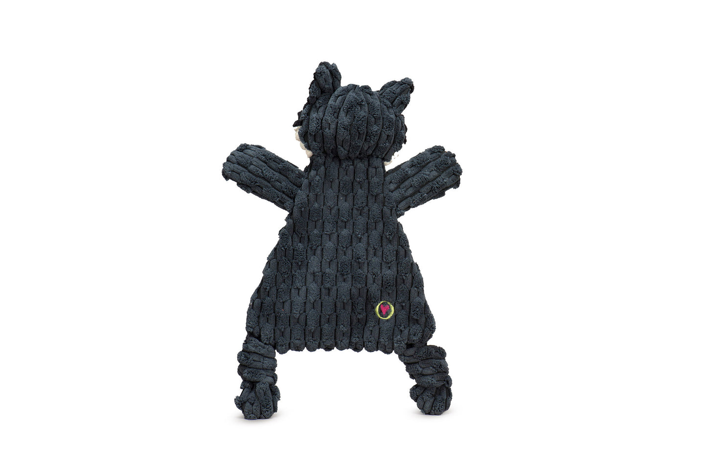 Dog Toy - Reggie Raccoon HuggleFlatties Plush Dog Toy