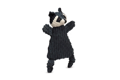 Dog Toy - Reggie Raccoon HuggleFlatties Plush Dog Toy