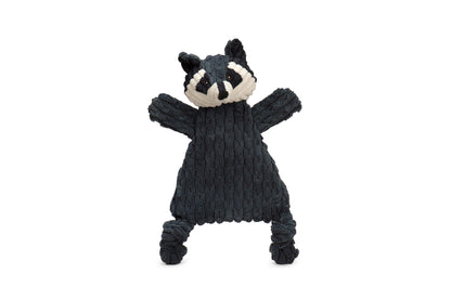 Dog Toy - Reggie Raccoon HuggleFlatties Plush Dog Toy