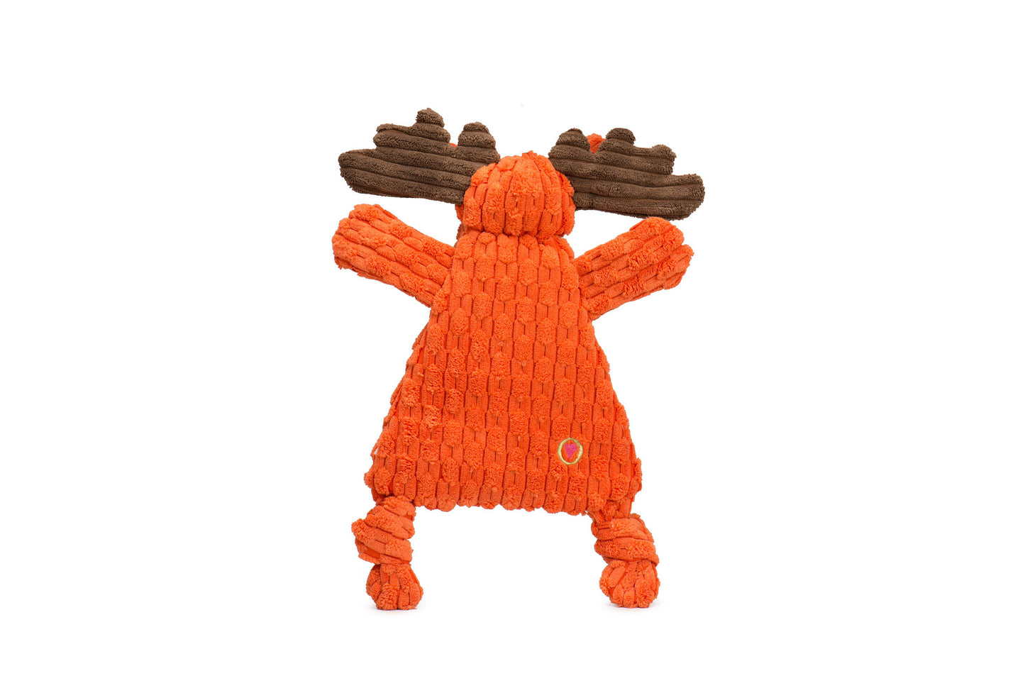 Dog Toy - Morris Moose HuggleFlatties Durable Plush Dog Toy