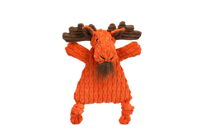 Dog Toy - Morris Moose HuggleFlatties Durable Plush Dog Toy