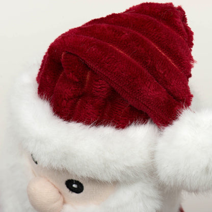 Christmas - Holiday - St. Nick Knottie Plush Dog Toy - 2 Sizes