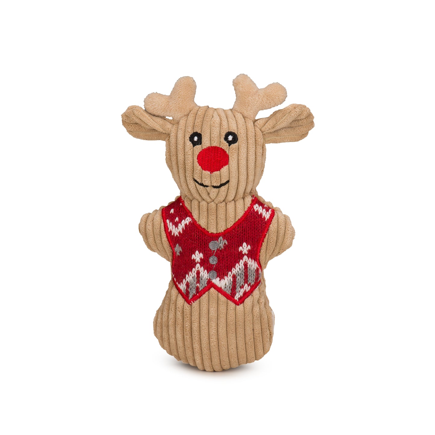 Christmas - Nordic Frost Cookies Durable Plush Dog Toys - 6 Options