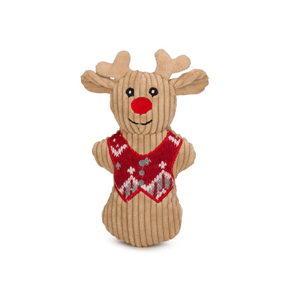 Christmas - Nordic Frost Cookies Durable Plush Dog Toys - 6 Options