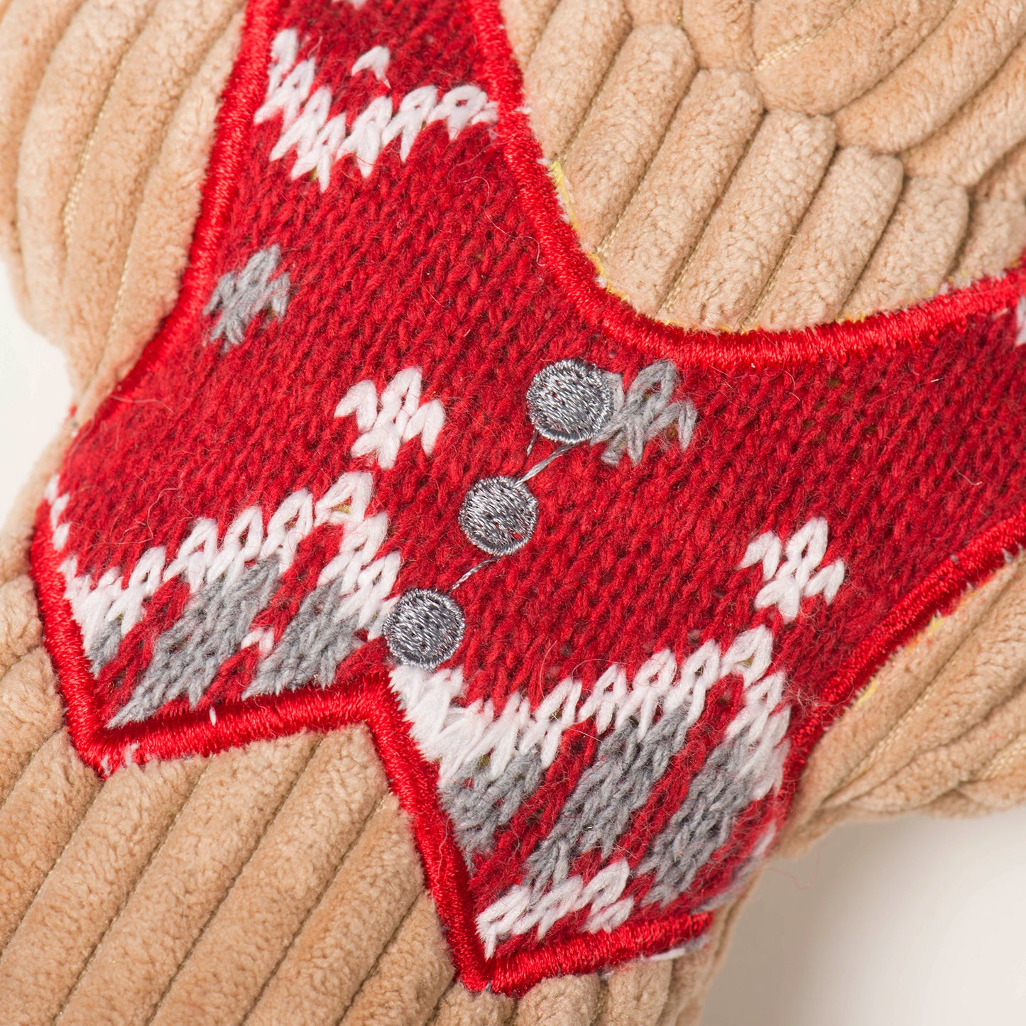 Christmas - Nordic Frost Cookies Durable Plush Dog Toys - 6 Options