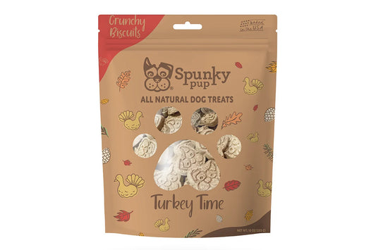 All Natural Baked Biscuits - Turkey Time - 10 oz