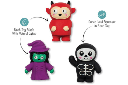 Halloween - Fright This Way Latex Dog Toy