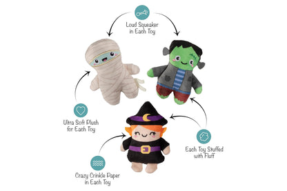 Halloween - Ghouls Wanna Have Fun Plush Dog Toy