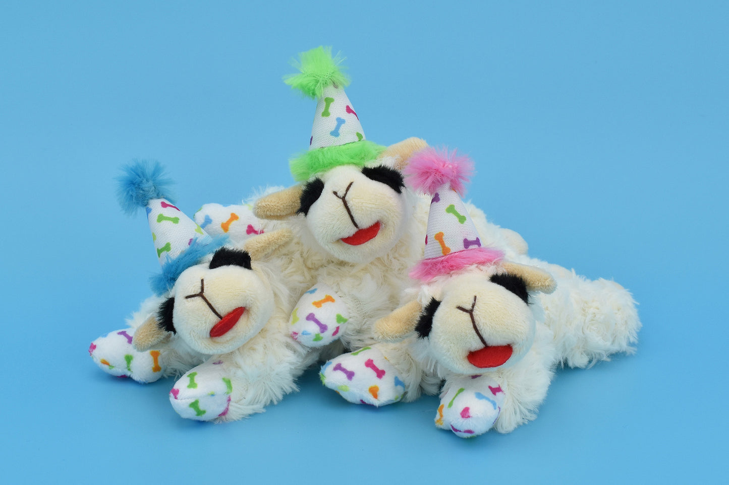 Lamb Chop with Birthday Hat 6" - Cat Toy