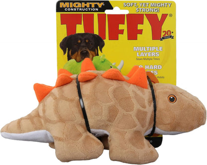 Mighty® Dinosaurs - Stegosaurus Squeaker - Dog Toy - 2 Sizes