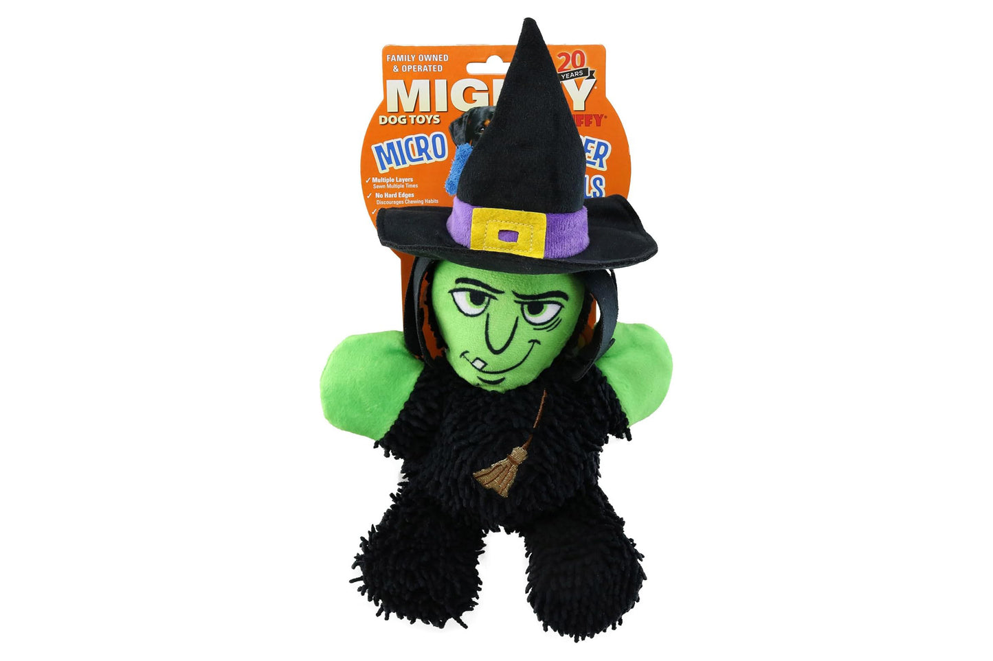 Halloween - Microfiber Ball - Witch - Dog Toy