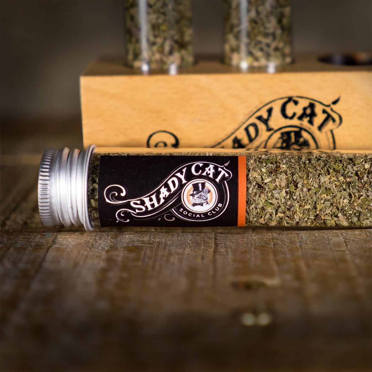 Organic Leaf & Flower Catnip Tube - Gift For Pet