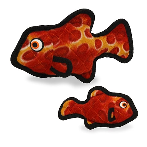 Tuffy® Ocean Creature Series - Fish - 2 Sizes & 2 Colors