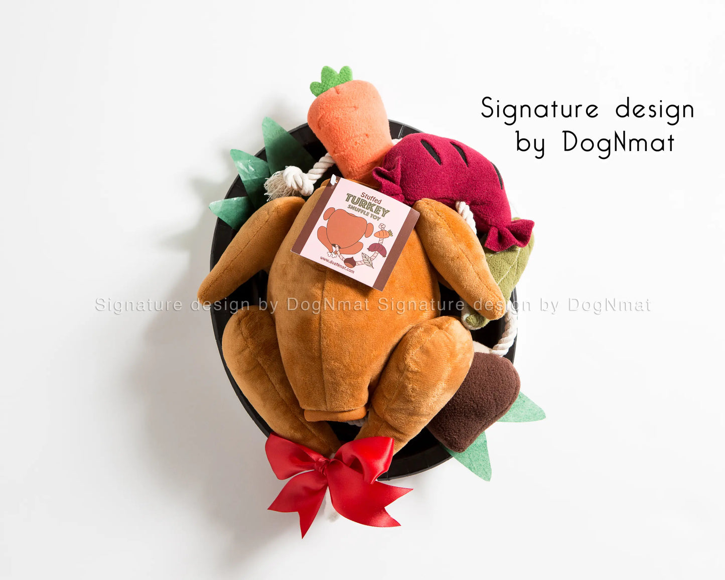 Holiday Turkey Snuffle Dog Toy-3 in 1 Hide and Seek Toy