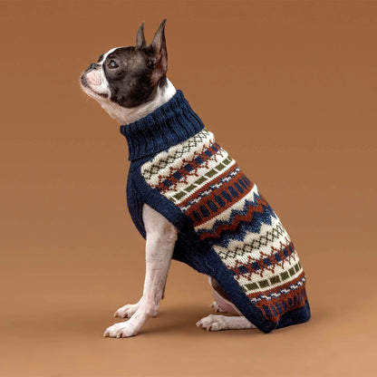 Dog Sweater - Iceberg Alpaca Dog Sweater