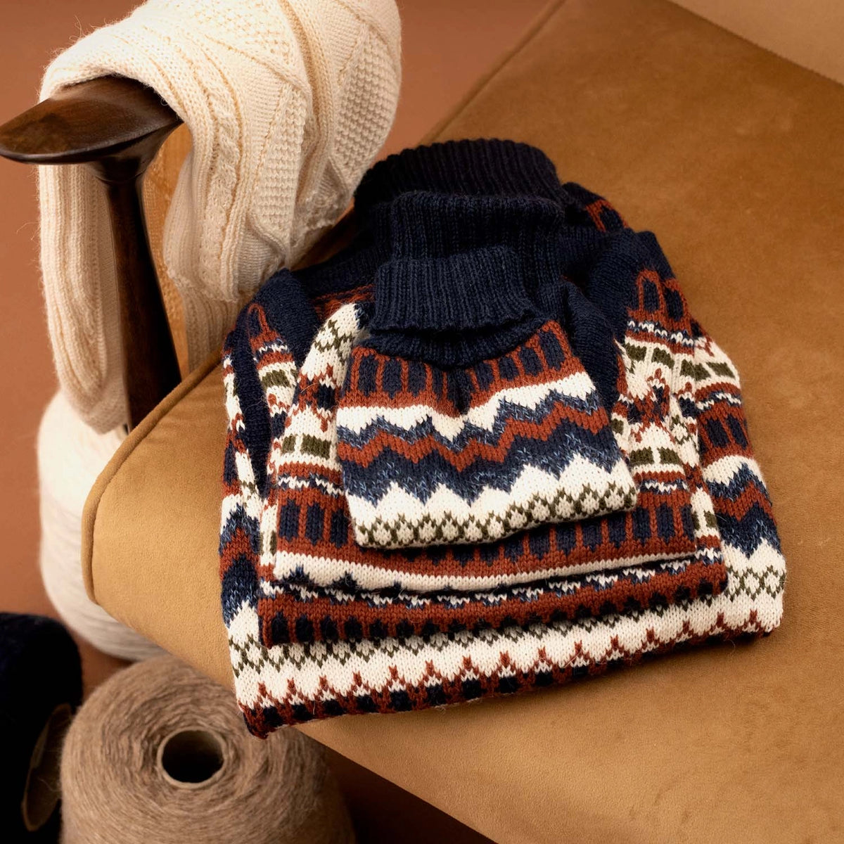 Dog Sweater - Iceberg Alpaca Dog Sweater