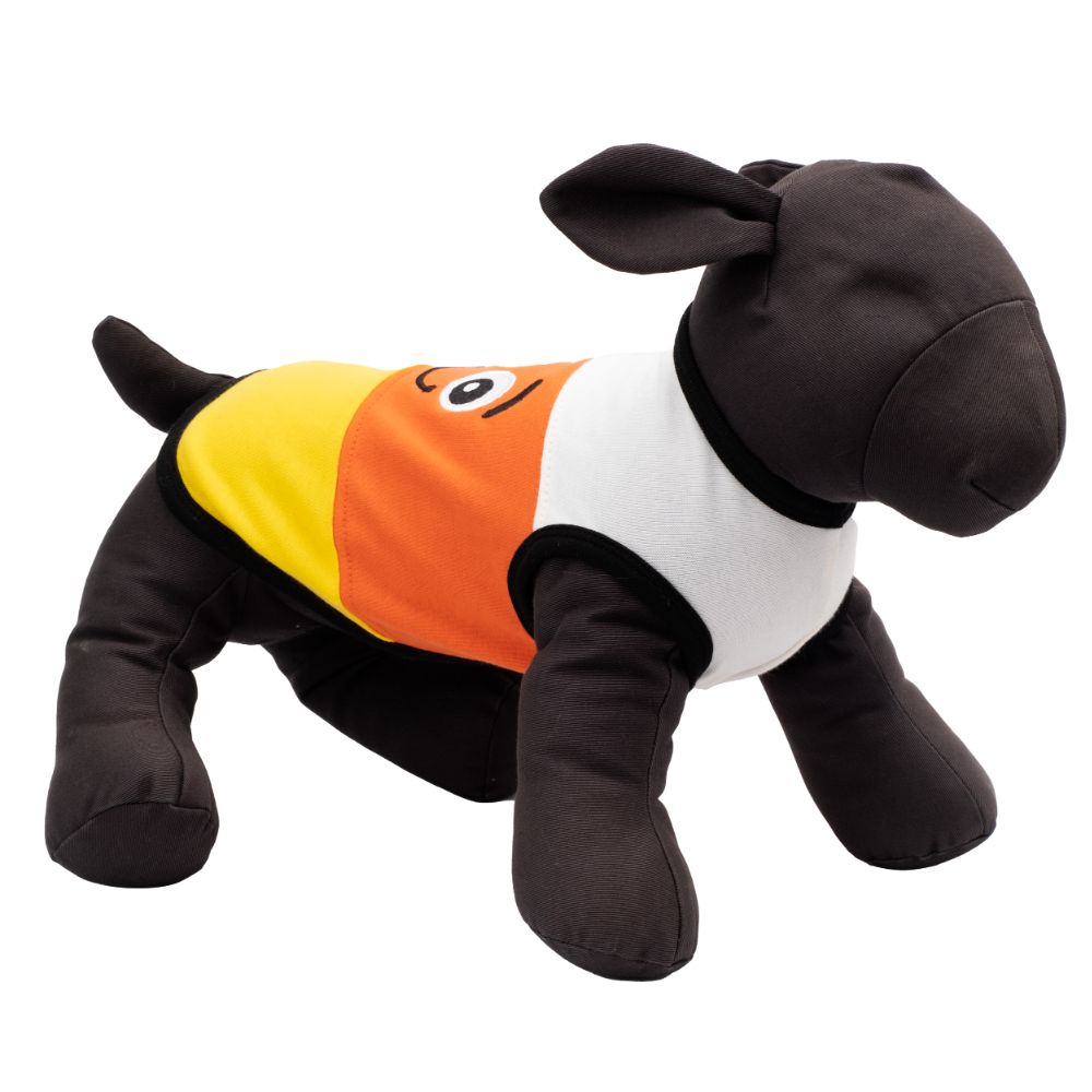 Halloween - Dog Tee - Candy Corn Tee-Shirt