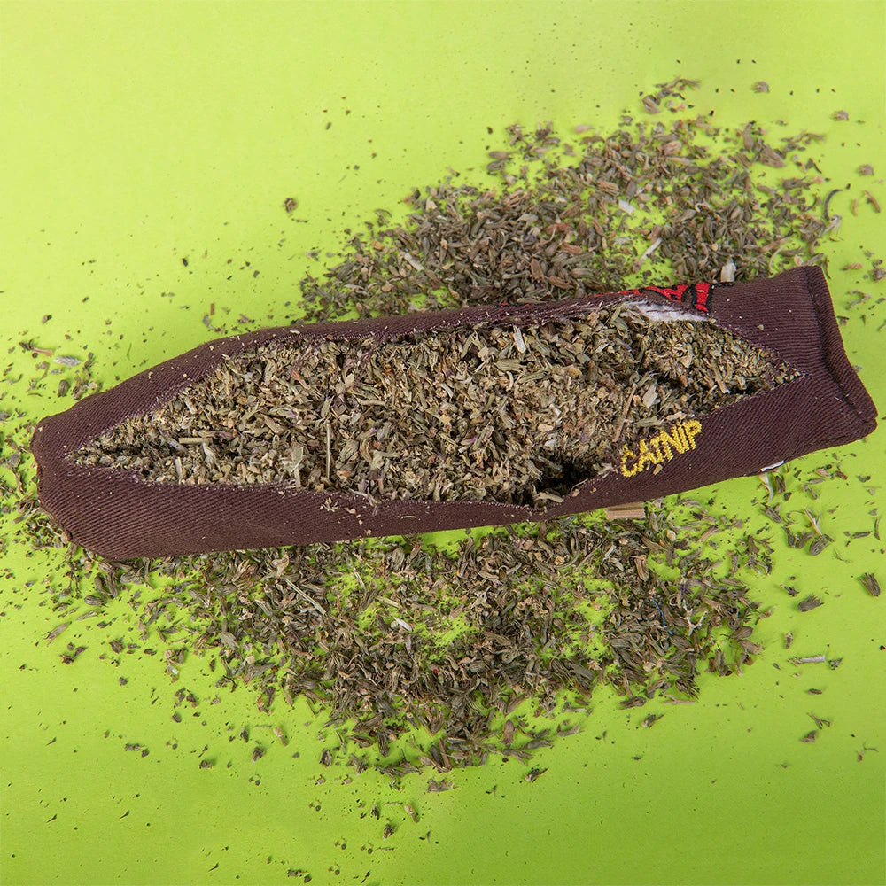 Brown Cigar Cat Toy by Yeowww!