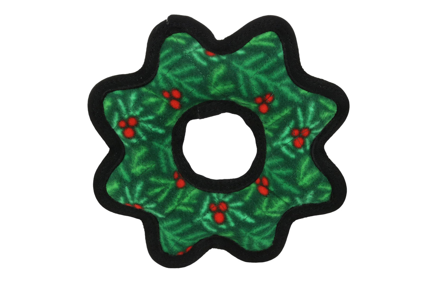 Christmas - Tuffy Holiday Medium Gear Ring Wreath - Durable Dog Toy