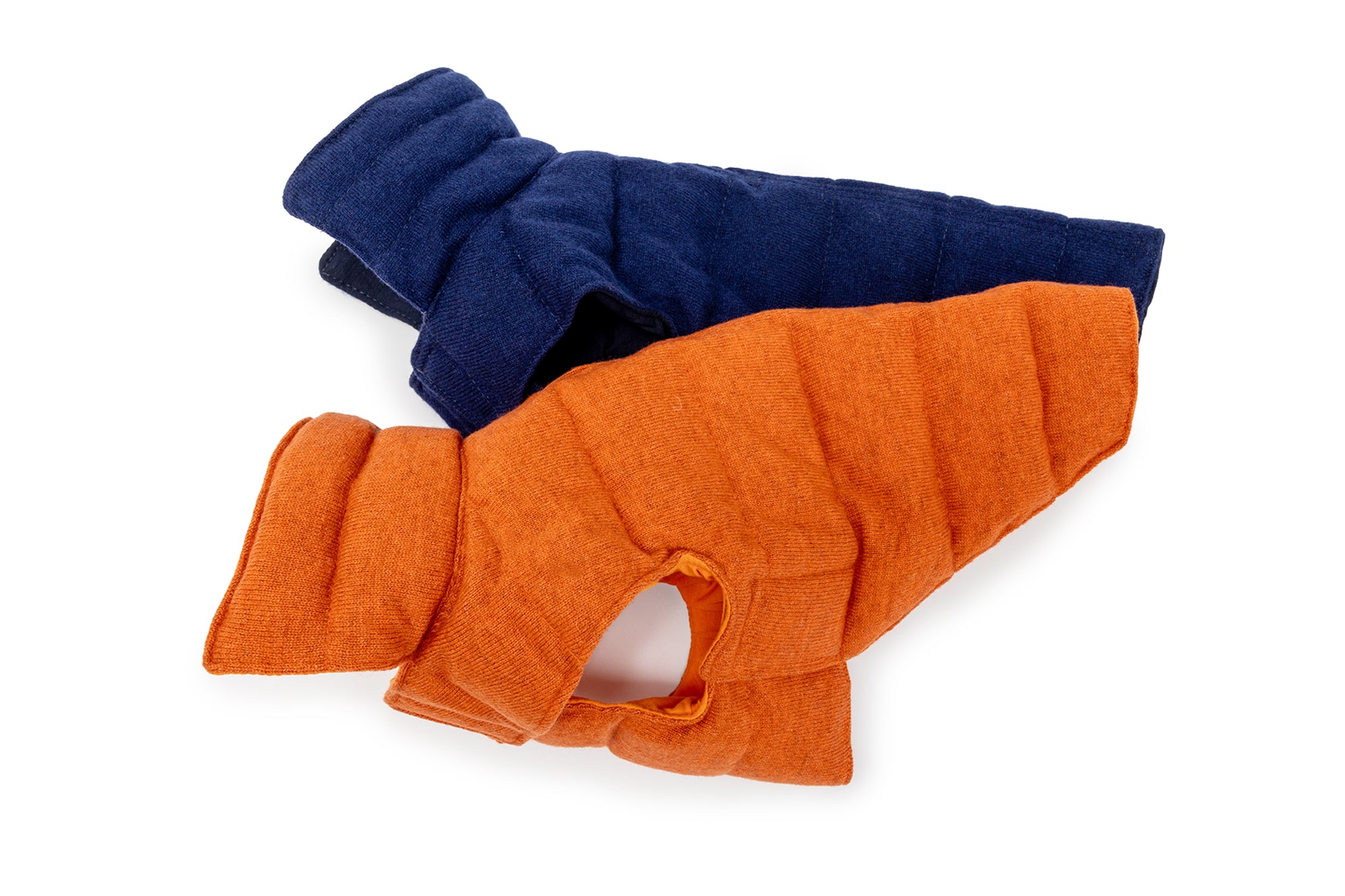Cashmere Down Puffers - Orange or Blue