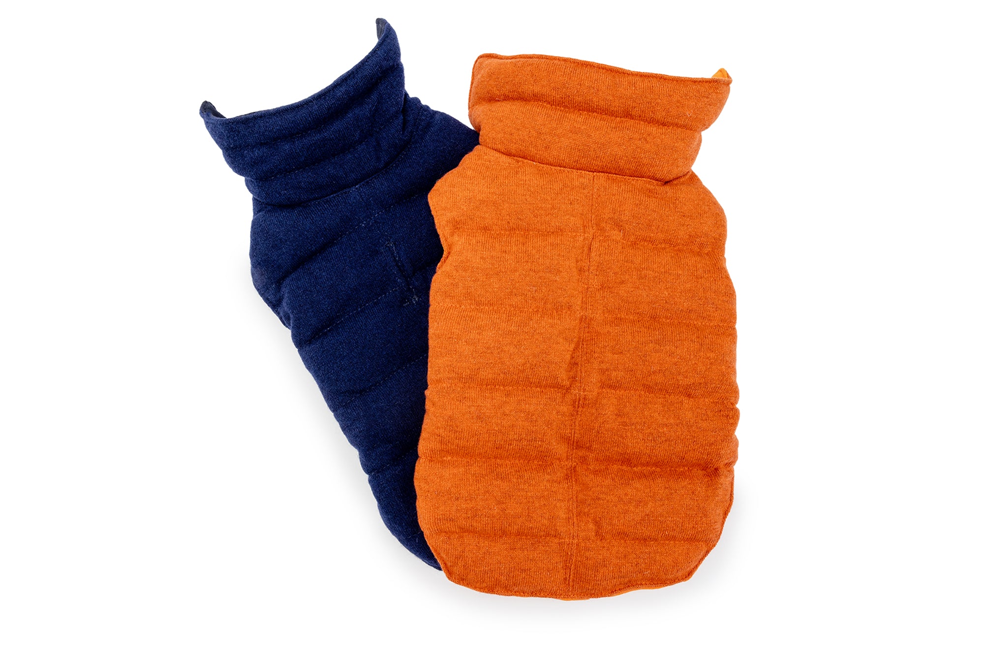 Cashmere Down Puffers - Orange or Blue