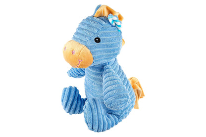 Corduroy Horse with Squeaker and Crinkle Ears - Dog Toy