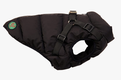 Down Harness Puffer Coat - 4 Color Options