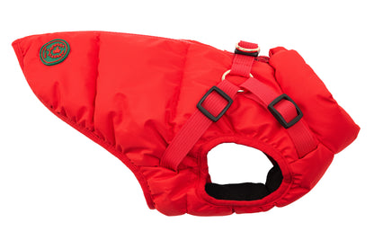 Down Harness Puffer Coat - 4 Color Options