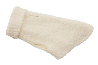 Chenille Rag Dog Sweater - White, Gray, Burgundy, Blue, Light Pink - 5 Color Options