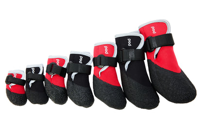 Canine Styles Boots in Red and Black - Dog Boot
