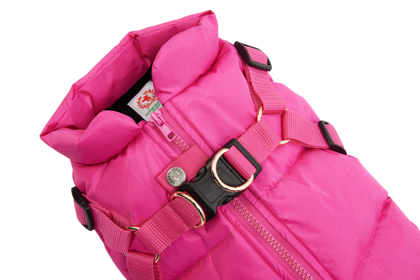 Down Harness Puffer Coat - 4 Color Options