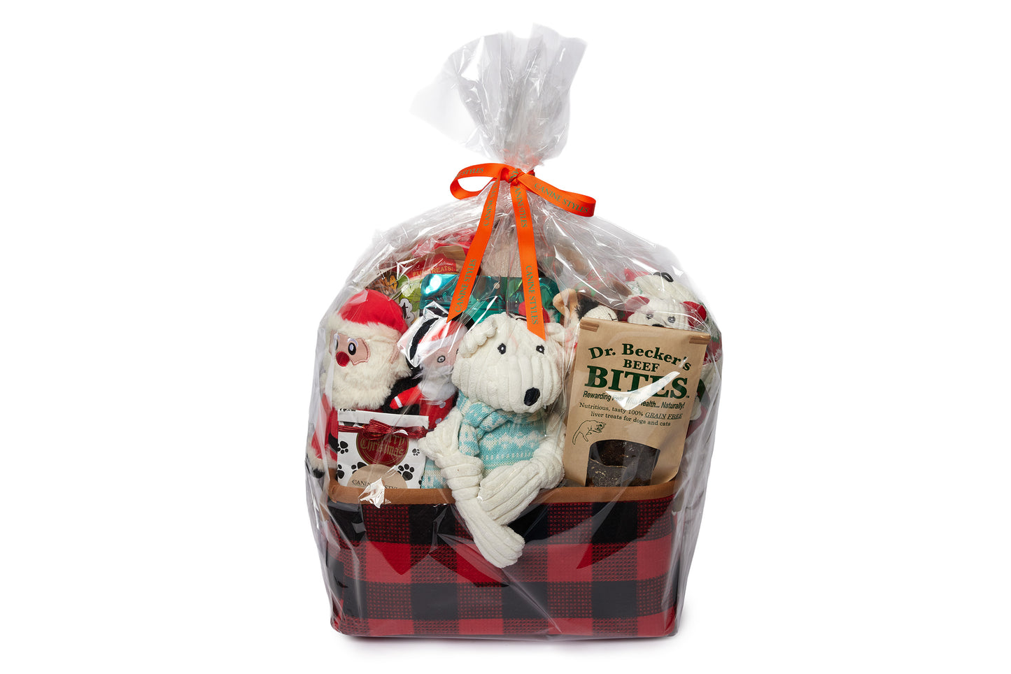 Christmas - Holiday Gift Basket - Dog Holiday - 3 Size Options