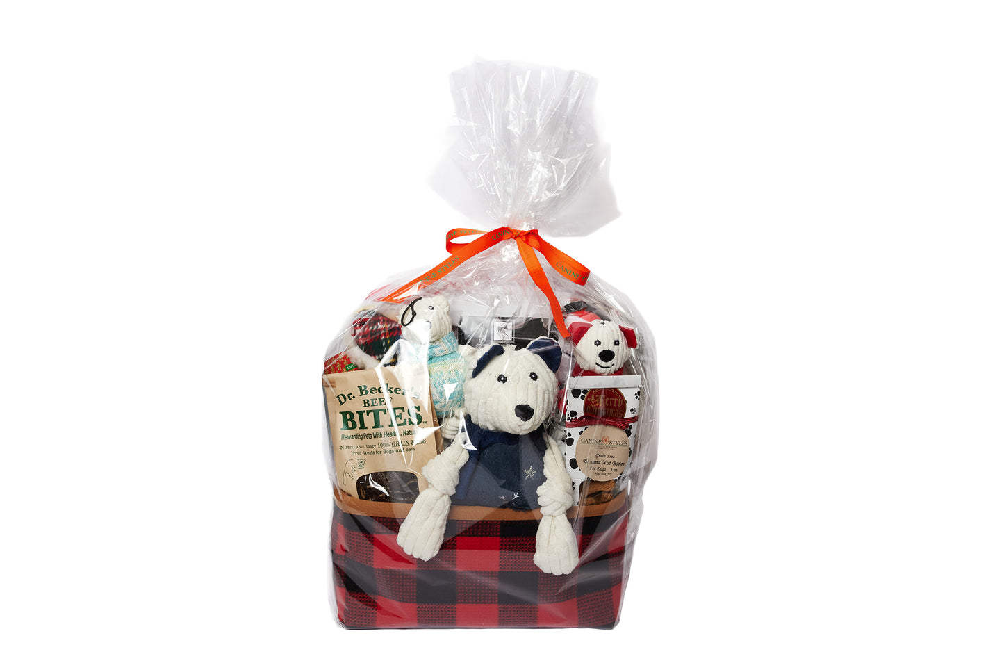 Christmas - Holiday Gift Basket - Dog Holiday - 3 Size Options