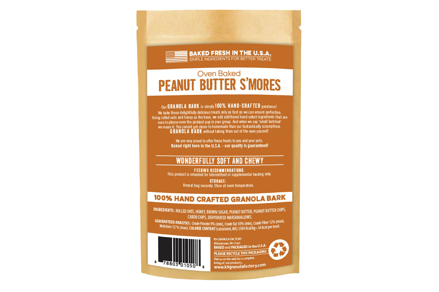 Granola BARK Peanut Butter S'mores 10oz