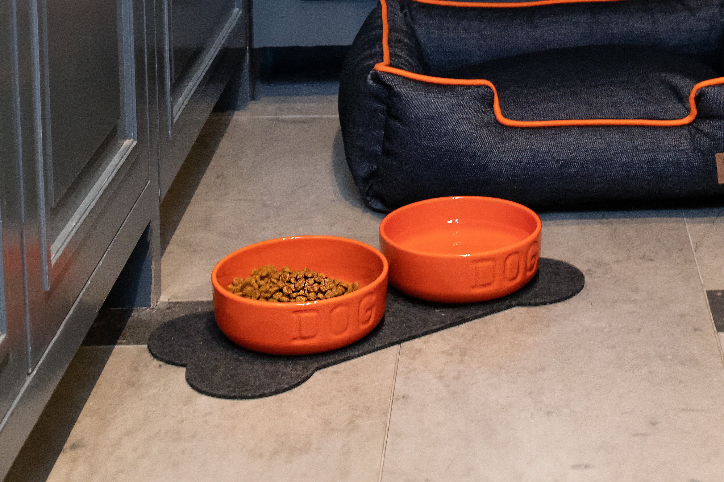 Bauer Pottery Dog Bowl - Canine Styles