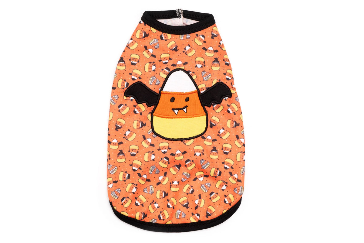 Halloween - Dog Tee - Candy Corn Ghouls Tee