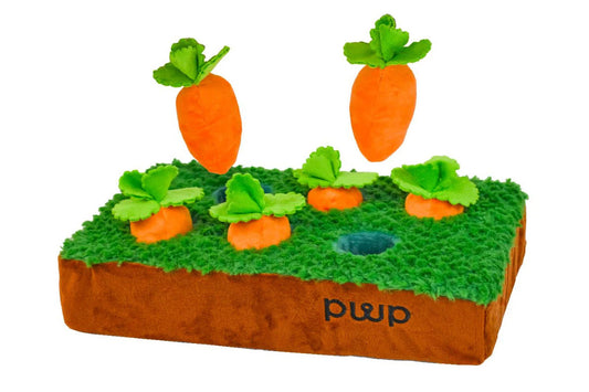 Interactive Toy - Carrots in the Garden - Dog Toy