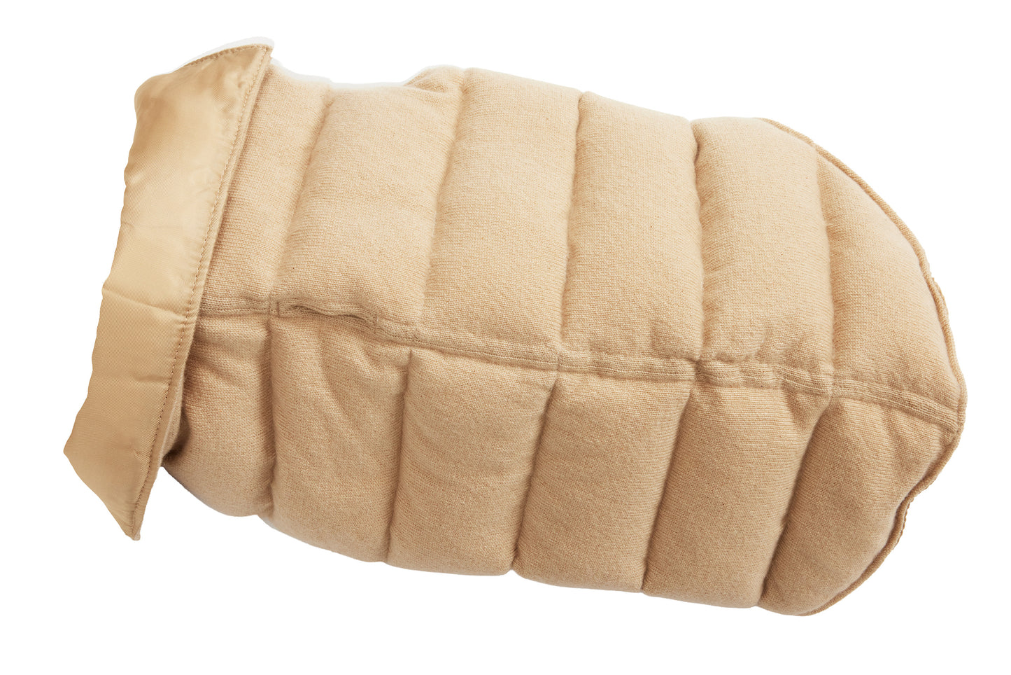 Cashmere Down Puffers - Cranberry, Oatmeal, Apple-green