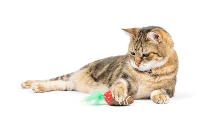 Feline - Chocolate Strawberry - Cat Toy