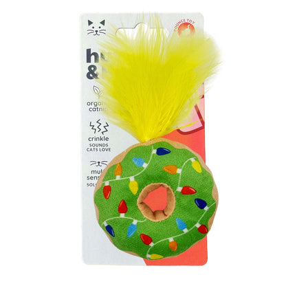 Feline - Lit Donut - Cat Toy