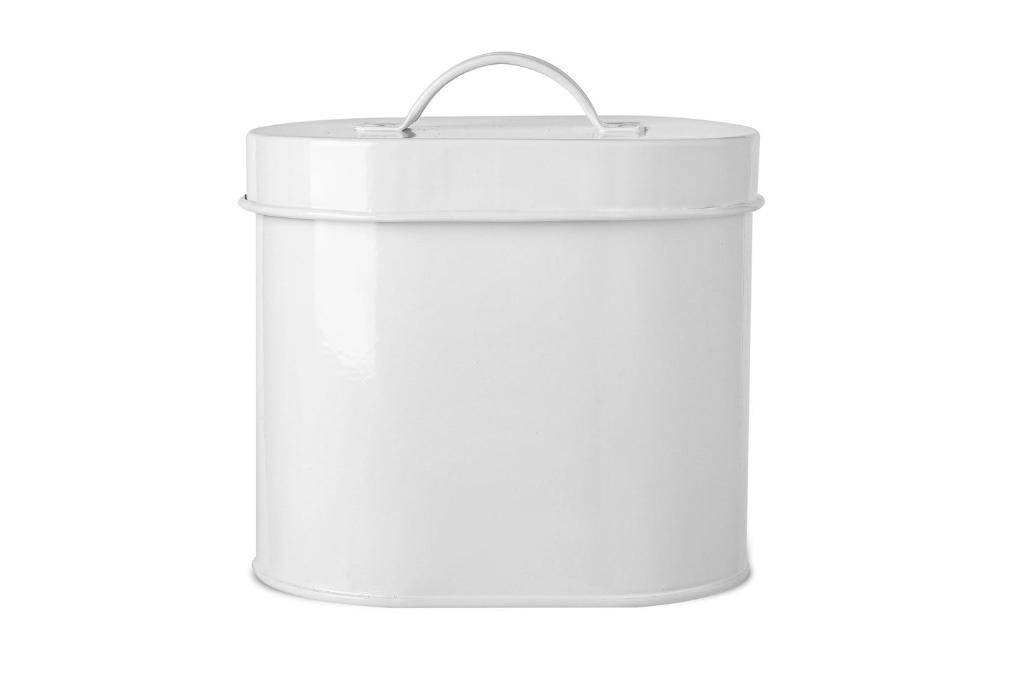 Cheshire Oval Pet Treat Canister - Black