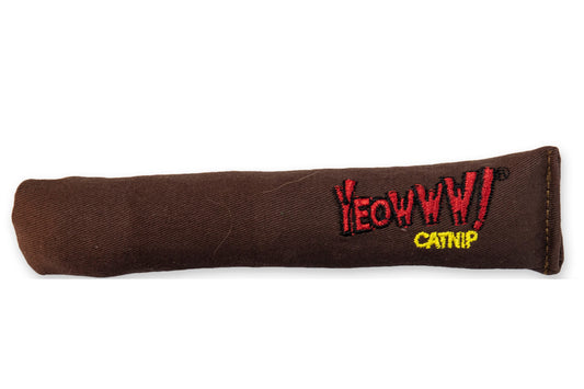 Brown Cigar Cat Toy by Yeowww!