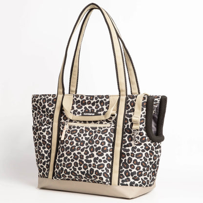 Leopard Transit Tote Dog Carrier - 2 Sizes