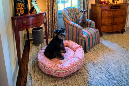 Canine Styles - Cotton Canvas - Coral Reef - Dog Bed