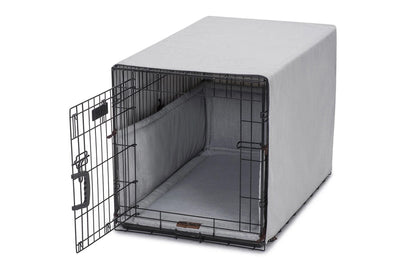 3 Piece Set - Crate Cover, Pillow & Bumper - Gray - Sold Without Crate