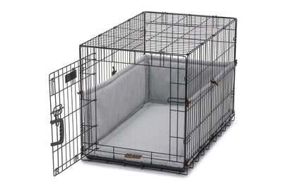 3 Piece Set - Crate Cover, Pillow & Bumper - Gray - Sold Without Crate