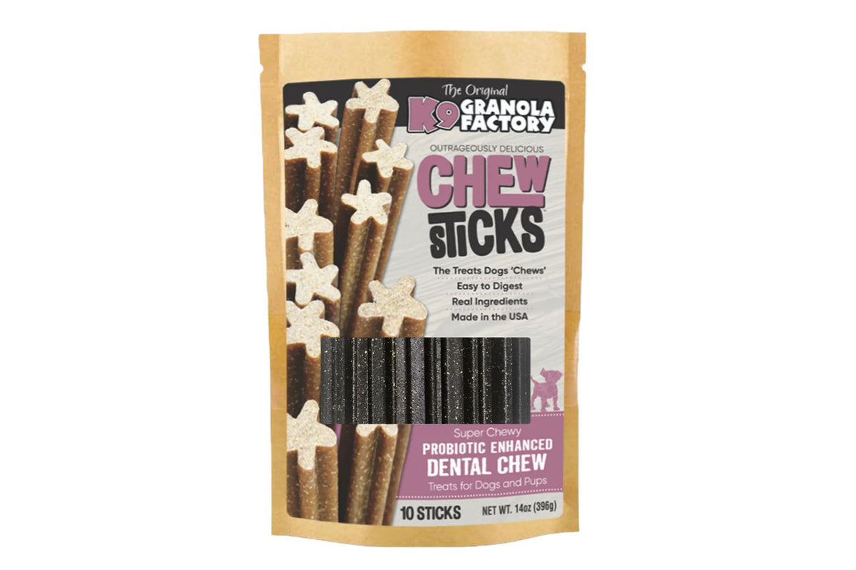 NEW - Chew Sticks - Dental Support with Probiotics