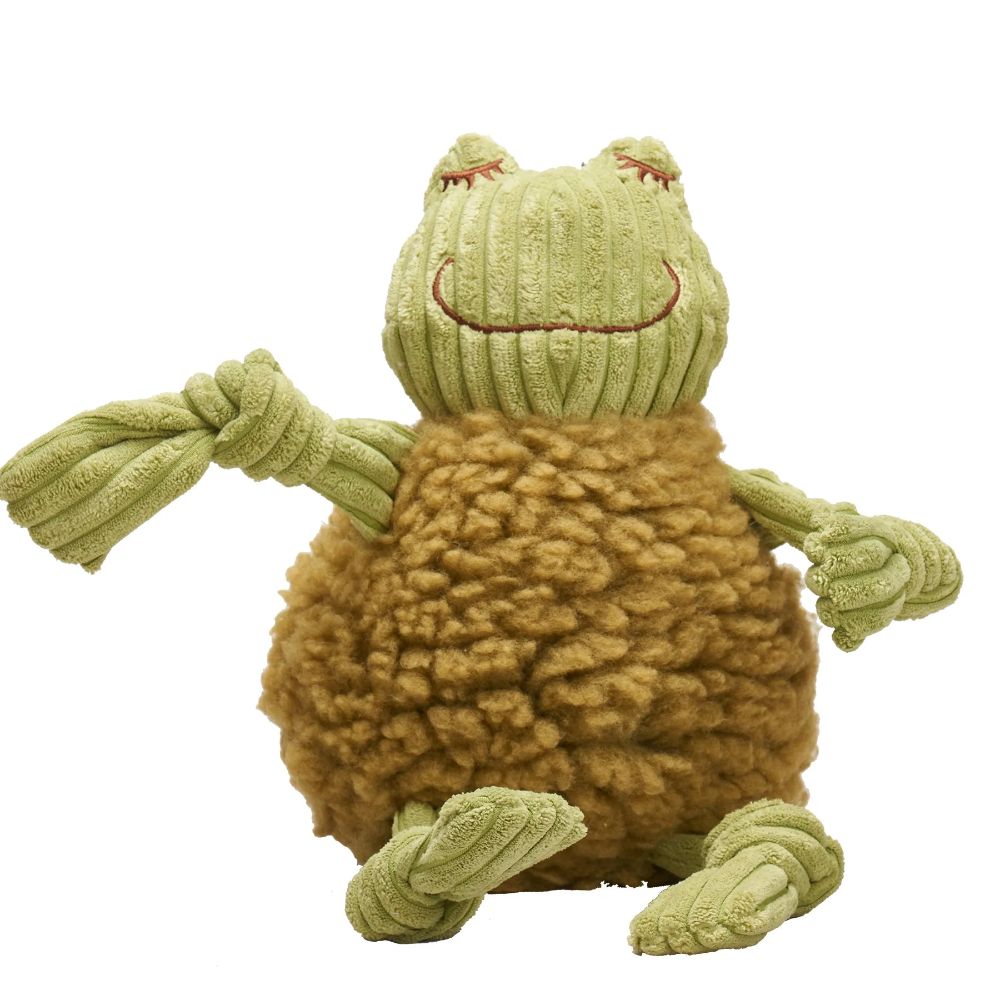 Knotties - Fiona Frog Toy - Dog Toy - 2 Sizes